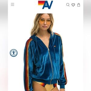 Aviator Nation Zip-Up Hoodie (M)